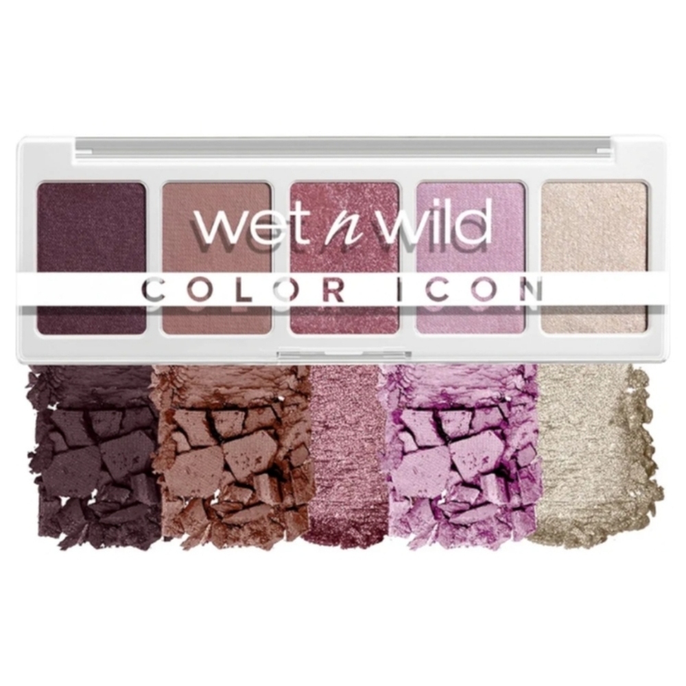 *3/15* NEW Wet n Wild Color Icon Eyeshadow 5 Pan Palette Petalette 1114070